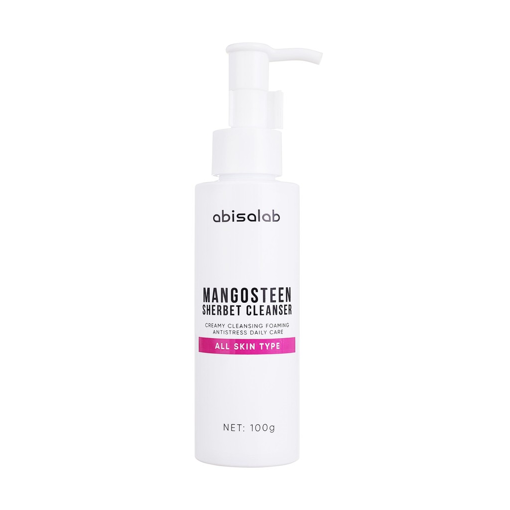 Sữa rửa mặt tạo bọt MANGOSTEEN SHERBET CLEANSER 100g làm sạch sâu, trẻ hóa da. | BigBuy360 - bigbuy360.vn