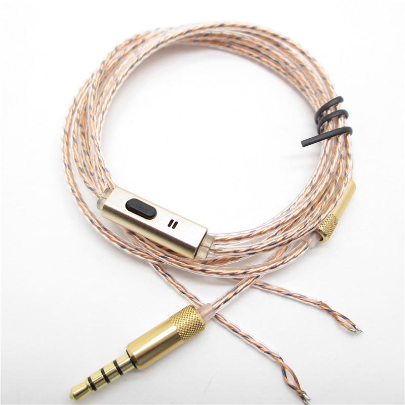 Dây cáp 40 lõi đồng 5n kèm mic cho tai nghe