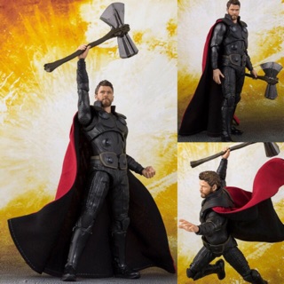 Mô hình nhân vật Avengers siêu anh hùng Thor SHF