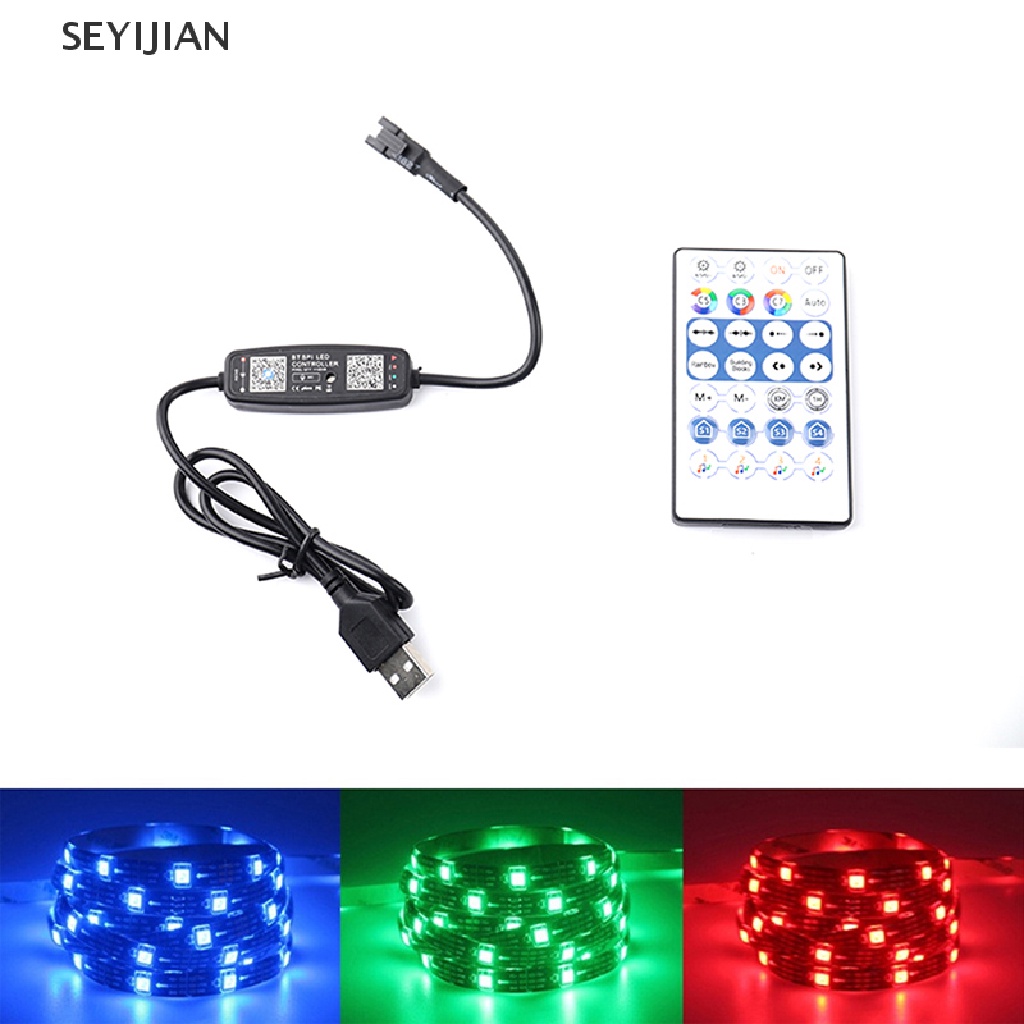Bộ điều khiển dây đèn LED qua APP theo nhạc WS2811 WS2812 JAN