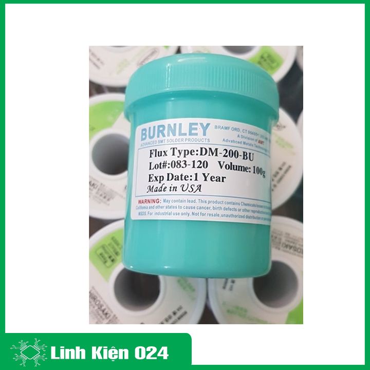 Mỡ hàn BURLEY 100g sửa chữa, hàn linh kiện điện tử