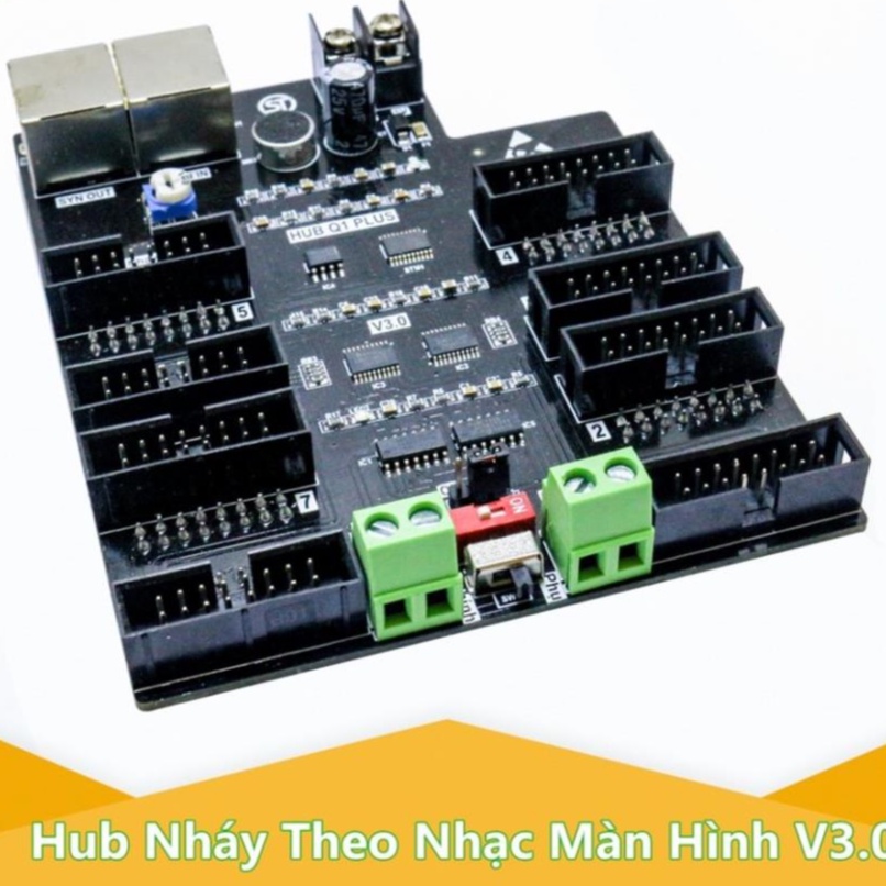 Hub Màn hình Nháy Theo Nhạc Q1 Plus OneLED V3.0