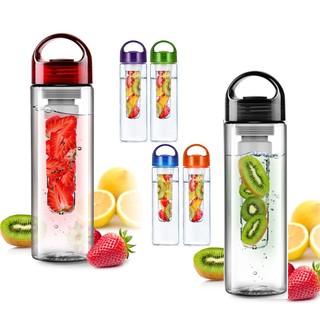 Bình Nước Detox 700Ml Có Ngăn Lọc Trái Cây