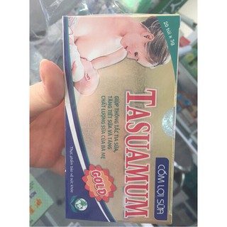(BV Từ Dũ) Cốm Lợi Sữa TASUAMUM GOLD (20 gói )