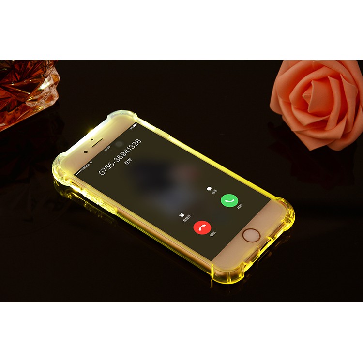 Ốp lưng cho iPhone 5/5s, 6/6s, 6/6s Plus, 7/8/SE 2020,7/8 Plus,X/Xs/Xs max,11,11 promax,13,13 promax phát sáng