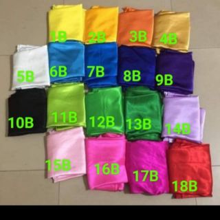 Quần áo dài chất lụa và phi bóng đủ màu