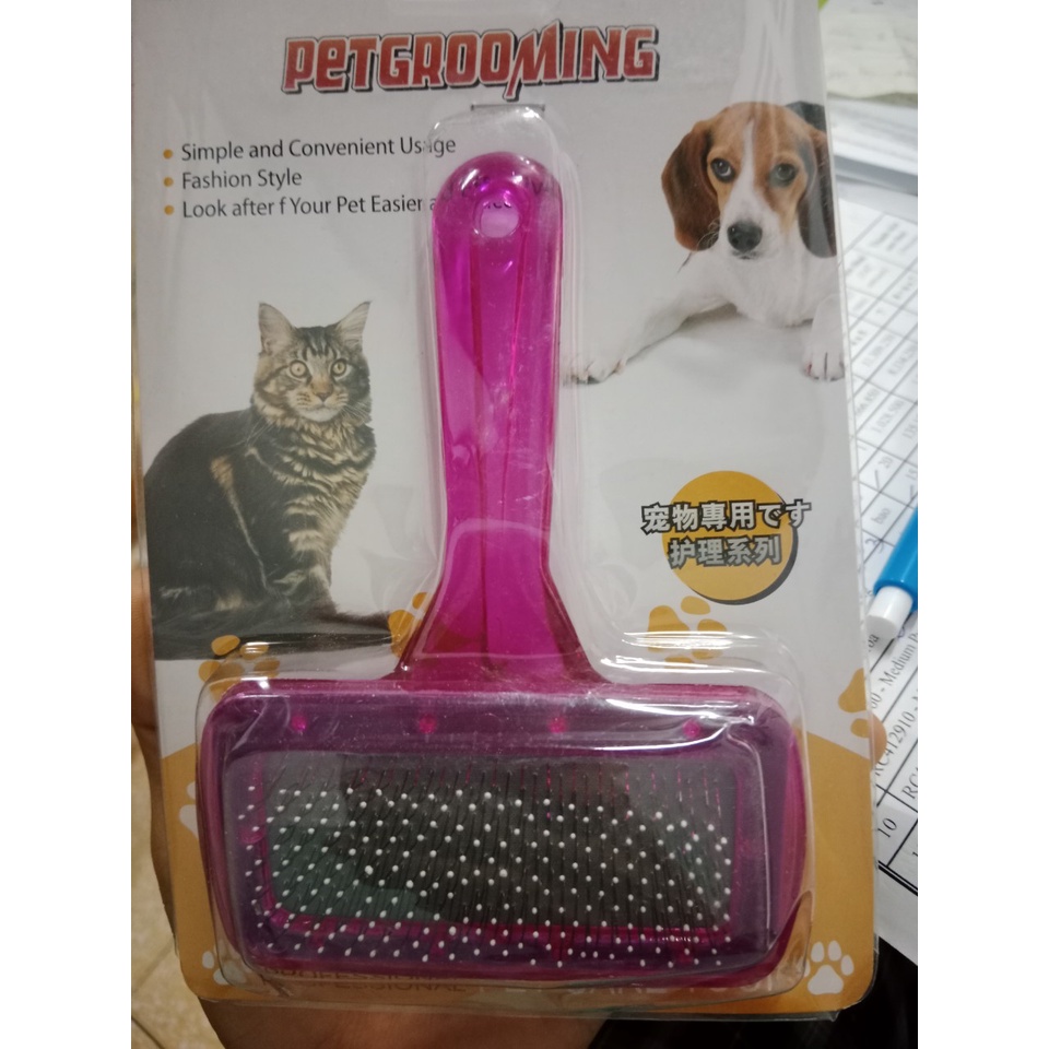 Lược chải lông gỡ rối cho thú cưng chó mèo