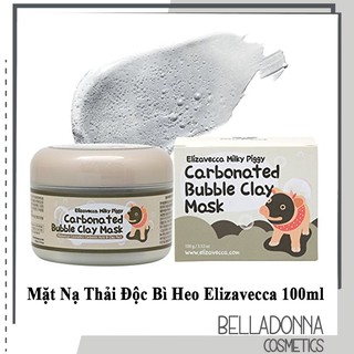 [CHUẨN AUTH] Mặt nạ thải độc, khử chì bì heo Elizavecca Milky Piggy Carbonated 100ml