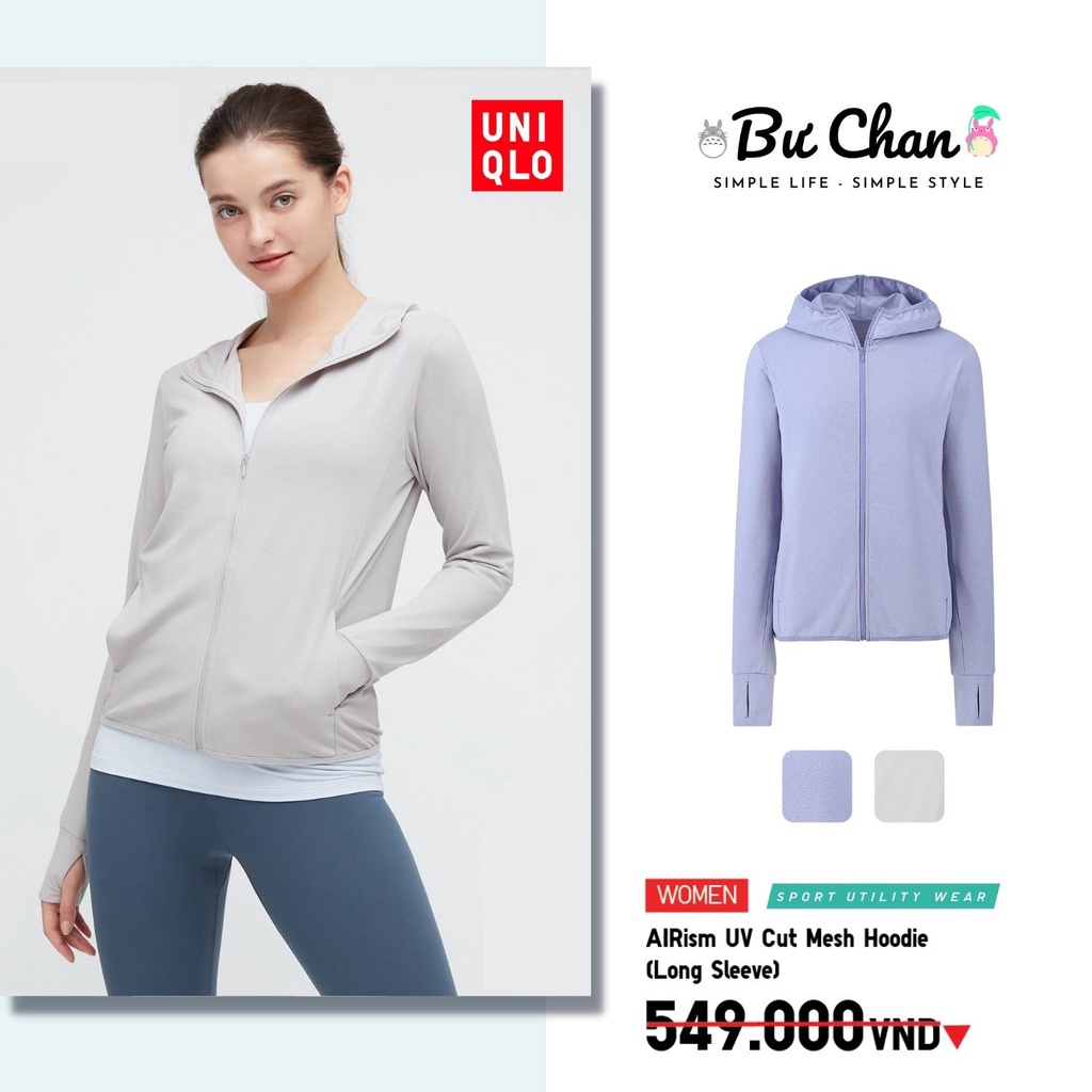 Áo chống nắng UNIQLO LÀM MÁT - CHỐNG TIA UV ❤️ (UNIQLO Nhật Chính Hãng)