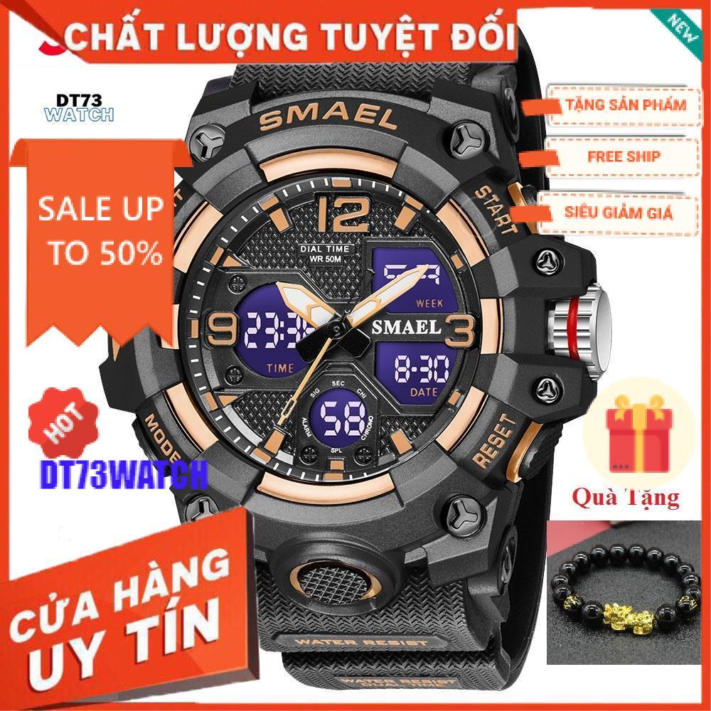 Đồng hồ nam SMAEL,thể thao ngoài trời, đồng hồ đa chức năng ,chống thấm nước,BH 12 tháng,1 đổi 1