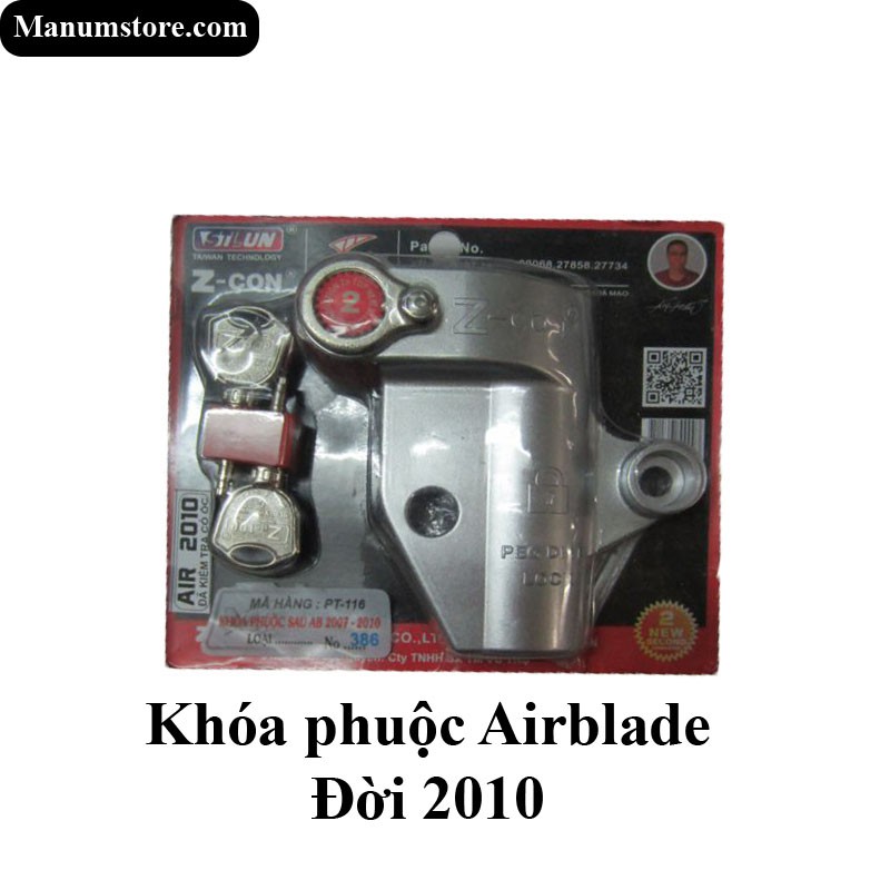 Khóa phuộc cho xe Airblade 2010