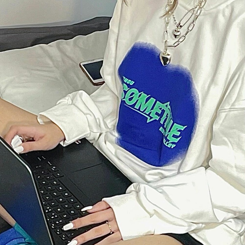NRVP Áo Hoodie Dáng Rộng Thời Trang Hàn Quốc 2022 Dành Cho Nữ
