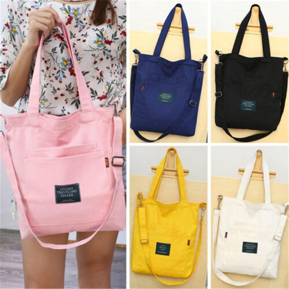 Túi Xách Canvas Thời Trang Trẻ Trung Cho Nữ