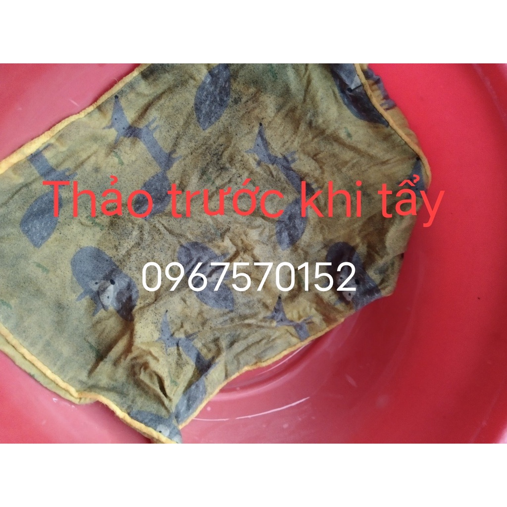 Combo 3 chai tẩy mốc: 45.000đ. Tẩy mốc quần áo, bất chấp các loại mốc