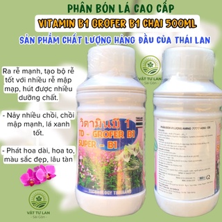 Phân bón lá Thái Lan B1 Grofer B1 Thái Trắng chai 500ml