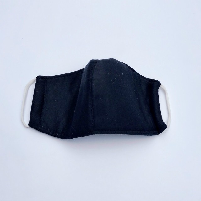 KHẨU TRANG VẢI ĐEN CAO CẤP LOẠI DÀY