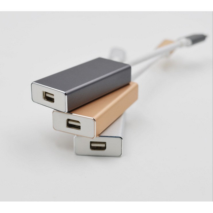 Cáp USB Type C To Mini DisplayPort 4k 60hz, type-c ra mini dp cho Macbook, Samsung Dex, Dell XPS