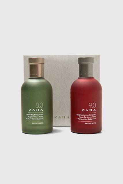 Chính Hãng . Set nước  hoa Zara 8.0 và 9.0 -100ml Chuẩn Auth 1