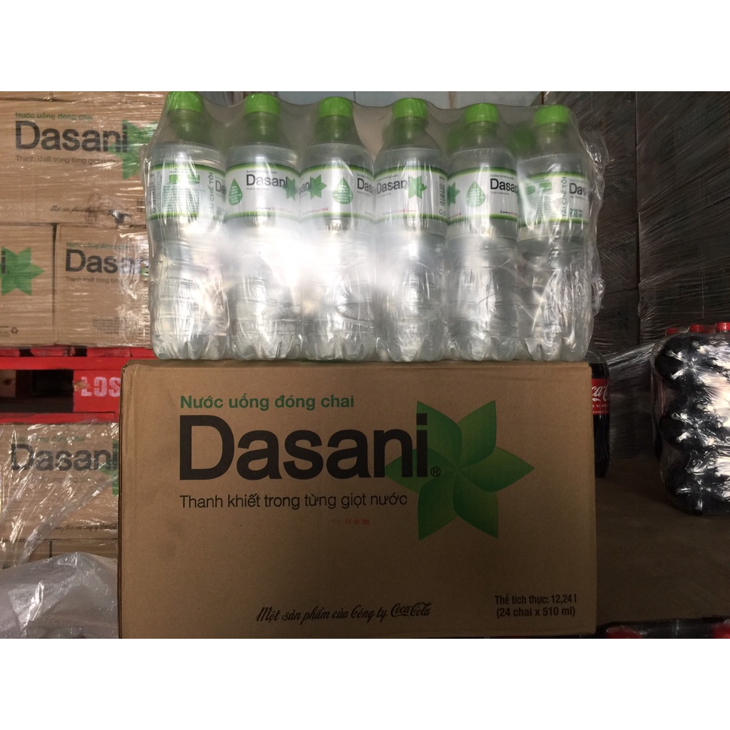 Nước suối Dasani 350ml/500ml
