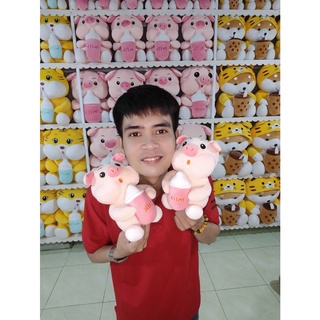 Heo Ôm Bình Sữa Gấu Bông Cần Thơ