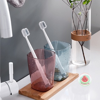 Cốc Nhựa Chịu Nhiệt Trong Suốt  An Toàn Cho Sức Khỏe - Cốc Đánh Răng Cao Cấp🍉Duashop🍉