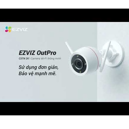 Camera 3MP WIFI Ngoài Trời EZVIZ C3TN 2K Outpro c3w c3n Chính Hãng Bảo Hành 24TH | WebRaoVat - webraovat.net.vn