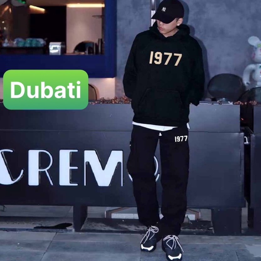 SÉT ĐỒ BỘ NAM NỮ HOODIE SWEATER NAM NỮ CHẤT THUN NỈ DA CÁ DÀY 1977 CHẤT VẢI DÀY MỊN MÀN VIP PRO - DUBATI FASHION
