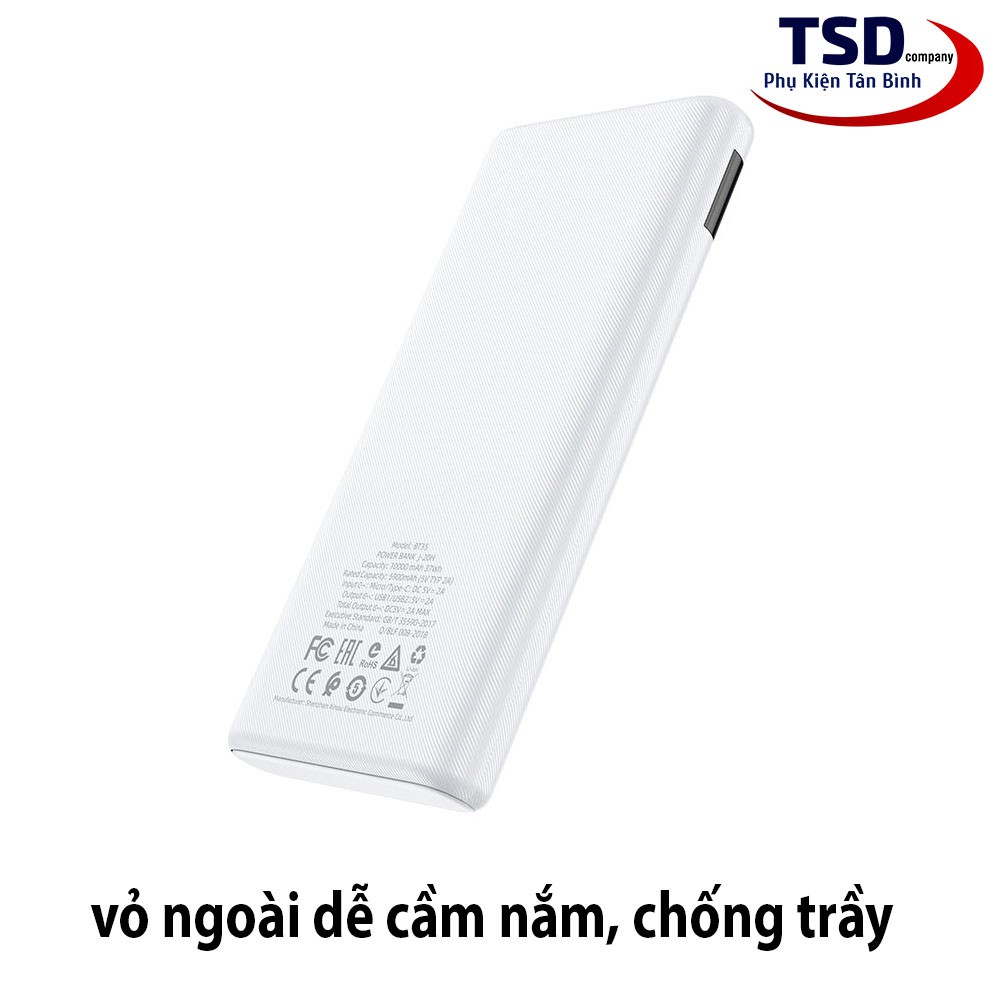 Pin Sạc Dự Phòng Borofone BT35 10000mAh Chính Hãng