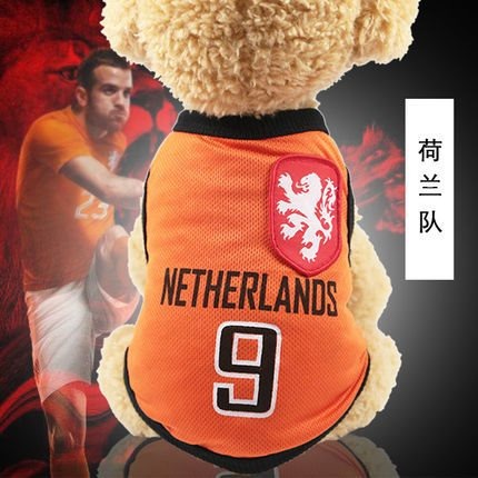 Áo Ba Lỗ Cầu Thủ Bóng Đá, Áo Thể Thao, Áo Cho Chó Mèo Đủ Size Từ 3-20kg