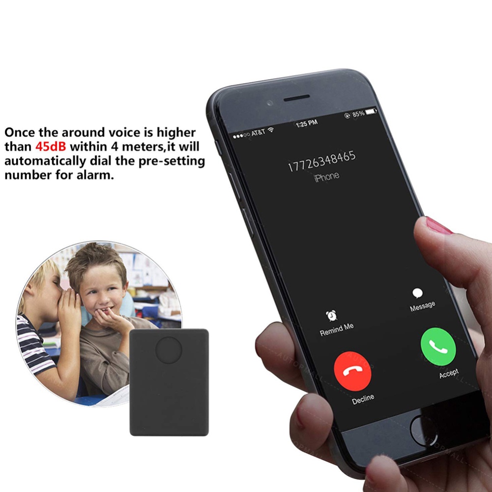 N9 Mini GPS Định Vị Nghe Thiết Bị Từ Xa Tracker Chống-Bị Mất Xe Chống Trộm -ELLE