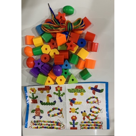 Đồ chơi xâu hạt tạo hình(tông cai )