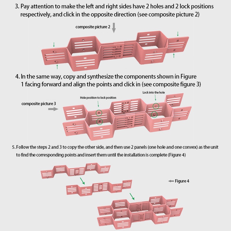 Khay Chia Ngăn Đựng Đồ Hình Tổ Ong Tiện Dụng DIY