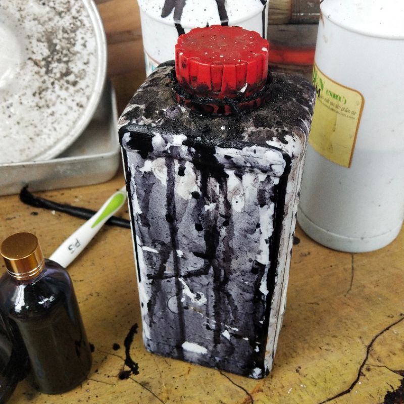 Nước Nhuộm Da Bò Màu Đen 100ml