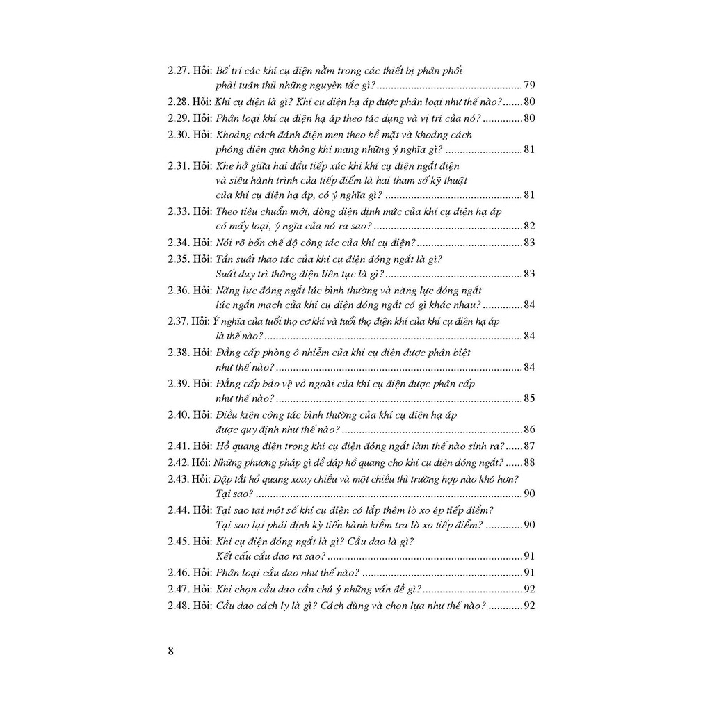 Sách - Hỏi Đáp Về Kỹ Thuật Điện Hạ Áp