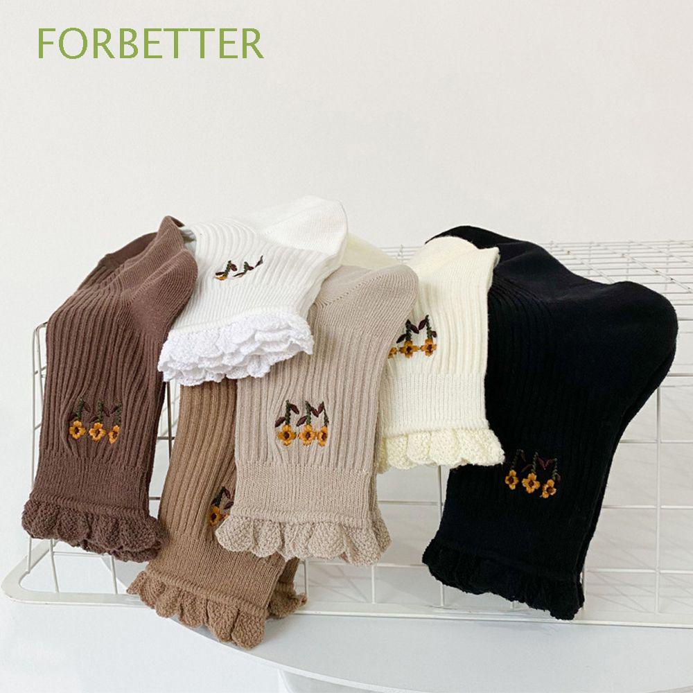 Vớ Cotton Thoáng Khí Phong Cách Lolita Thời Trang Cho Nữ
