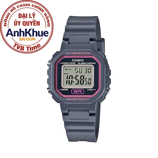 Đồng hồ nữ dây nhựa Casio chính hãng Anh Khuê LA-20WH-8ADF (30mm)