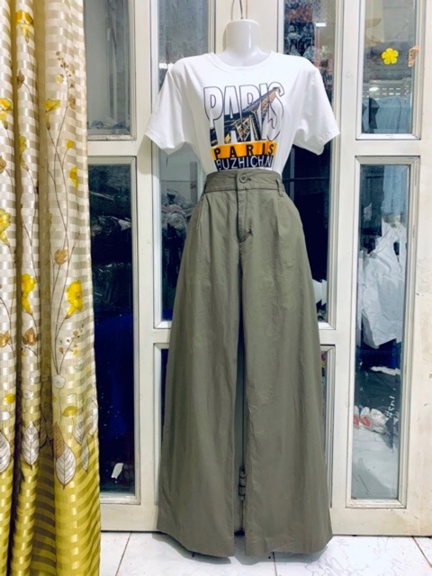 Combo quần ống rộng
