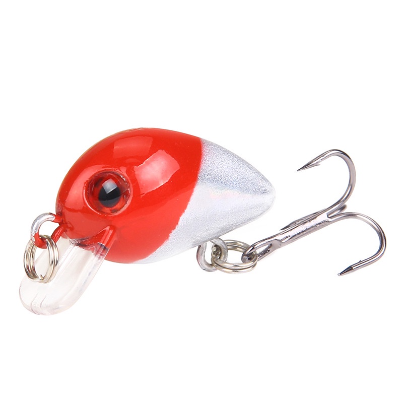 Mồi Câu Cá Giả Bằng Nhựa Cứng 3cm 1.6g Kiểu Dáng Hiện Đại