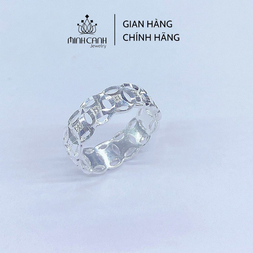 Nhẫn Kim Tiền Bạc Dành Cho Nam Giới Thương Hiệu Minh Canh Jewelry