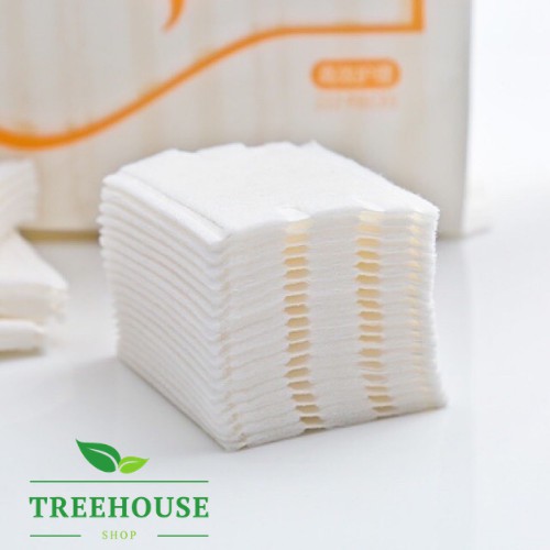 [Mã SRJULY1619 giảm 15K đơn 50K] Bông tẩy trang cotton pads 3 lớp túi zip 222 miếng | BigBuy360 - bigbuy360.vn