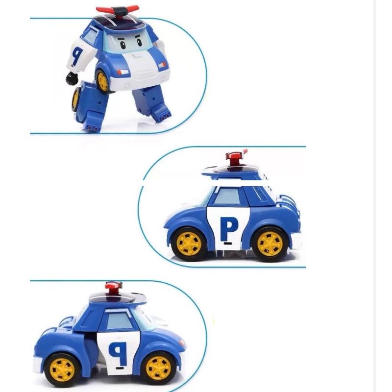 Bộ mô hình đội xe cứu hộ - Xe Cứu Hộ Robocar Poli