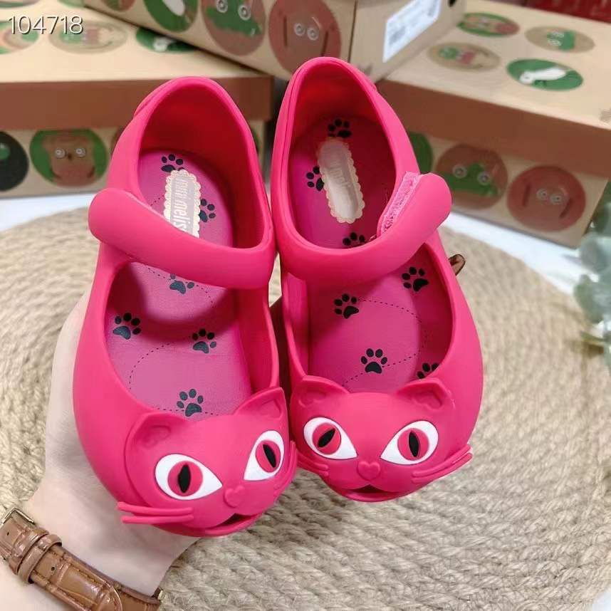 Hot sale 2022Melissa children's Baotou summer casual Velcro jelly shoes