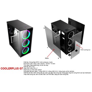 Vỏ máy tính - Case Coolerplus CPC-G7