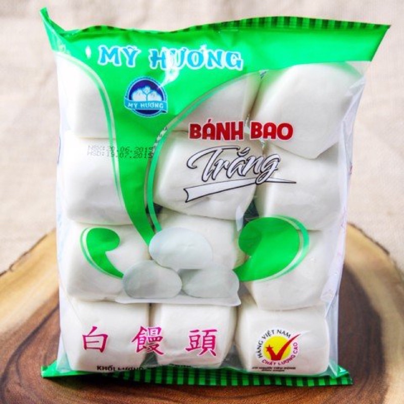 Bánh bao thịt heo/ trứng cút/ bí đỏ/ 2 màu/trắng