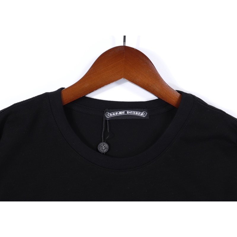 Áo Thun Cotton Ngắn Tay Cổ Tròn Phối Túi Thời Trang Cho Nam Nữ