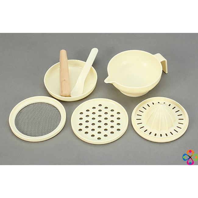 Bộ đồ dùng chế biến ăn dặm cho bé 7 dụng cụ FOOD MAKING SET tiện dụng