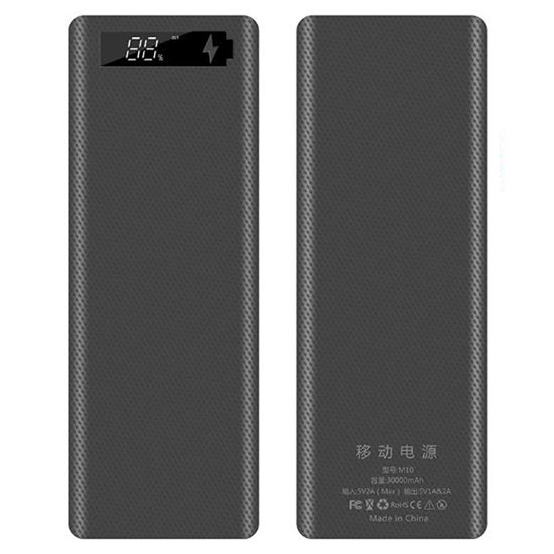 Hộp Sạc Dự Phòng Tự Lắp Ráp Sức Chứa 10 Pin 18650 Có Màn Hình Lcd Tiện Dụng | BigBuy360 - bigbuy360.vn