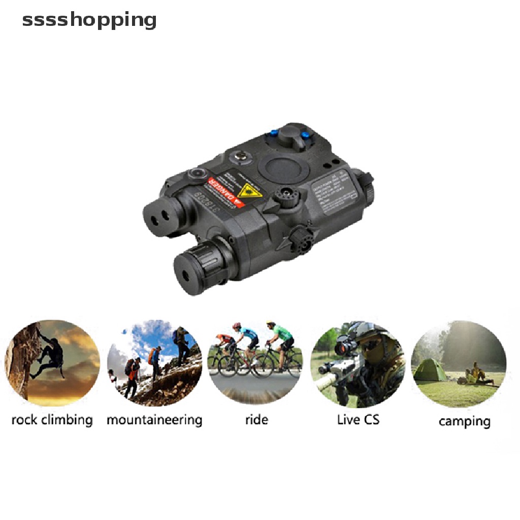 Đèn Laser Dùng Pin PEQ-15 Màu Xanh Lá Cây Dùng Cho Săn Bắn