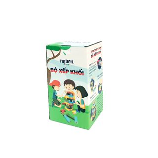 Bộ đồ chơi xếp khối nutren junior