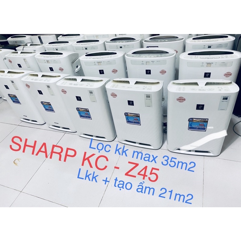 [Mã ELHA22 giảm 6% đơn 300K] máy lọc không khí sharp kc-z45/450y ( cs lọc 35m2 )